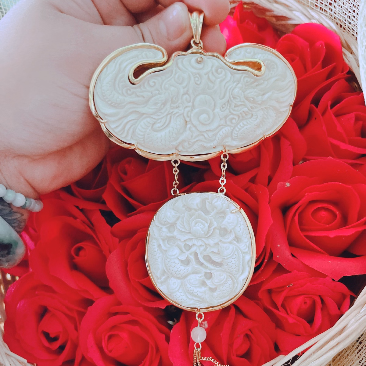 Khánh Hầu Đồng Xương Mỹ Nghệ Thật Bọc Bạc Ta Xi Vàng 24 Kara - Thắng Giang