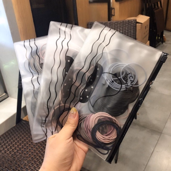 Set 100 Chun Buộc Tóc Trong Túi Zip Cho Nàng Gd111 - Lady'S Passion - Ảnh 7