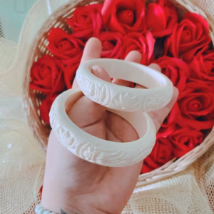 Vòng Tay Xương Mỹ Nghệ Trạm Khắc Song Long - Thắng Giang