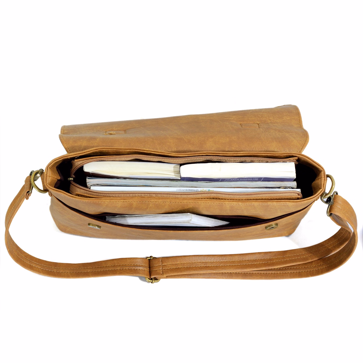 Cặp Xách Công Sở Unisex Cao Cấp Ca17 - Cnt - Ảnh 18