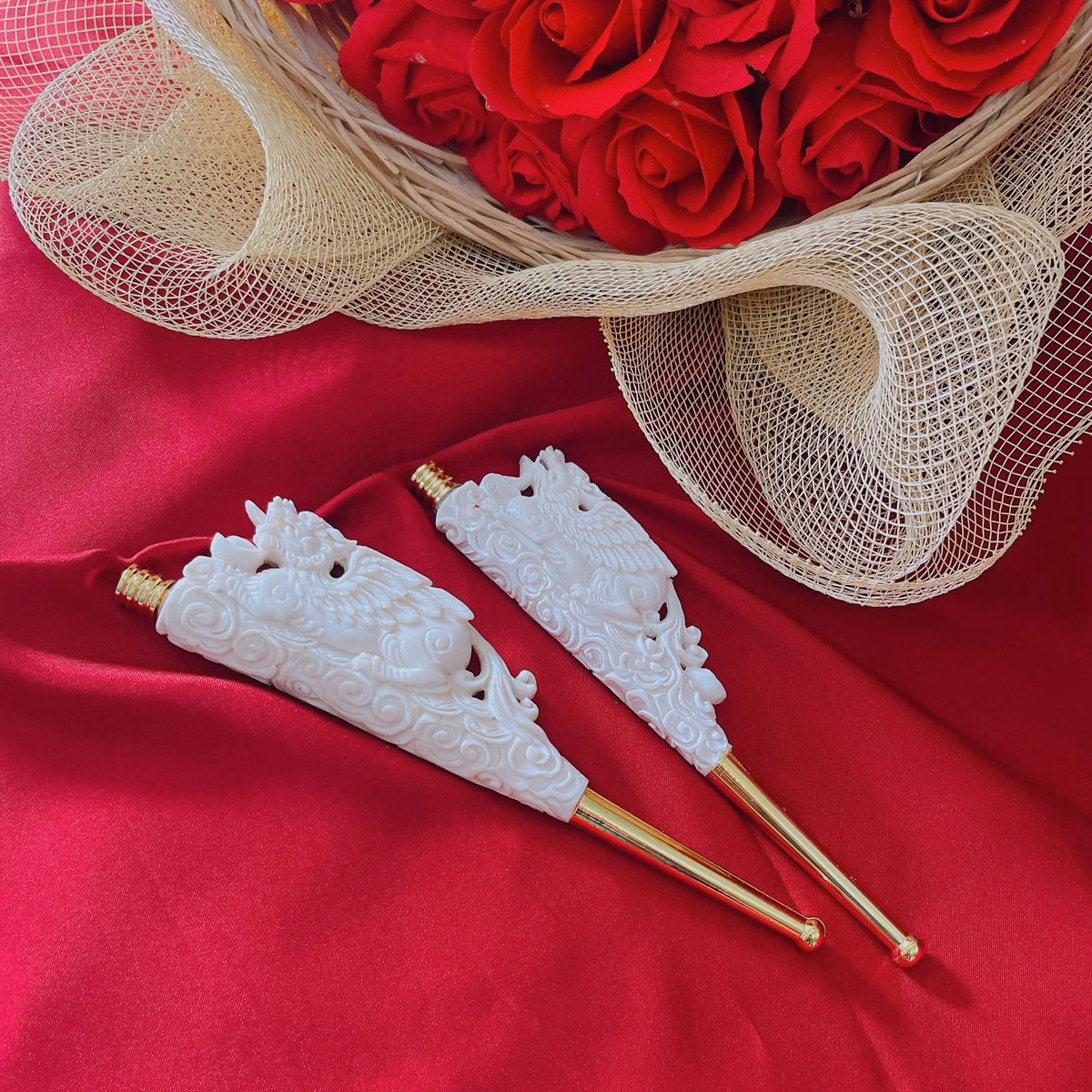 Tẩu Xương Mỹ Nghệ Trạm Khắc Rồng Cao Thiên Nhiên - Thắng Giang