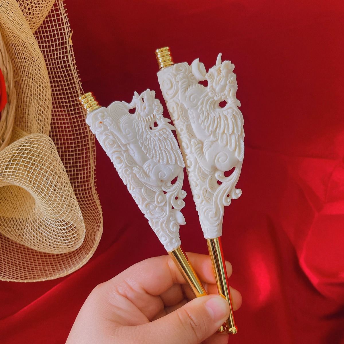 Tẩu Xương Mỹ Nghệ Trạm Khắc Rồng Cao Thiên Nhiên - Thắng Giang - Ảnh 4