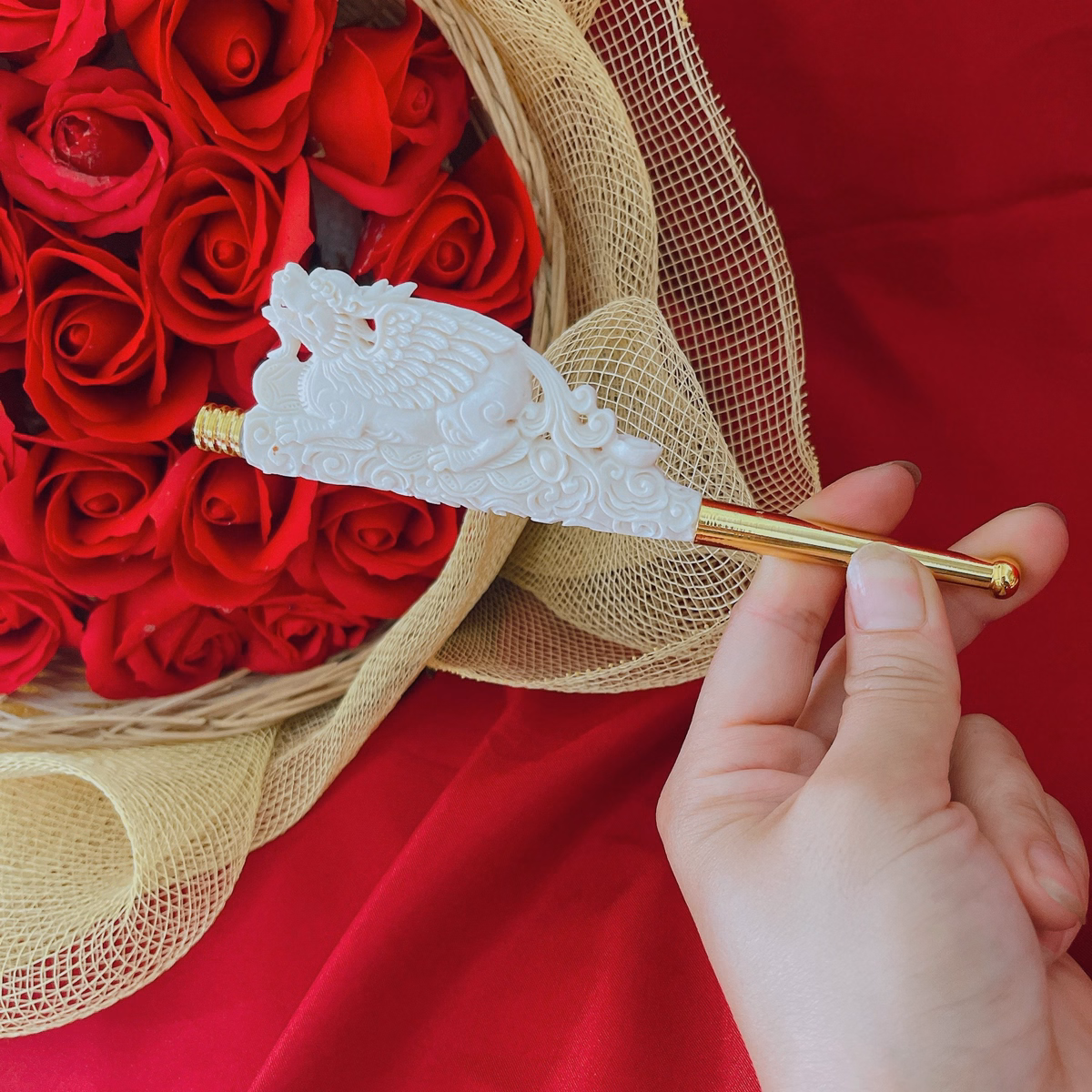 Tẩu Xương Mỹ Nghệ Trạm Khắc Rồng Cao Thiên Nhiên - Thắng Giang - Ảnh 9