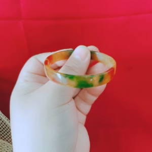 Vòng Tay Cẩm Thạch Tứ Quý Bản Vuông - Thắng Giang