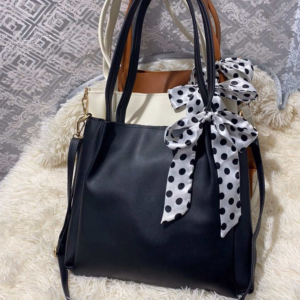 Túi Tone Nữ Đeo Chéo, Đeo Vai Công Sở Đựng A4 Tặng Kèm Dây Đeo Dài 408 - Larita Fashion - Ảnh 14