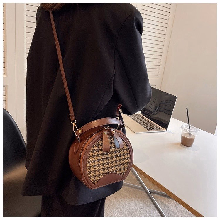 Túi Đeo Chéo Cốp Dáng Trống Tròn Có Quai Xách Tiện Lợi Pp11 - Pipi Store - Ảnh 4