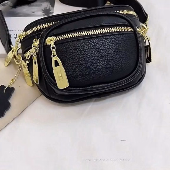 Túi Đeo Chéo Bao Tử Form Chuẩn Dày Dặn 3 Ngăn Pp34 - Pipi Store - Ảnh 7