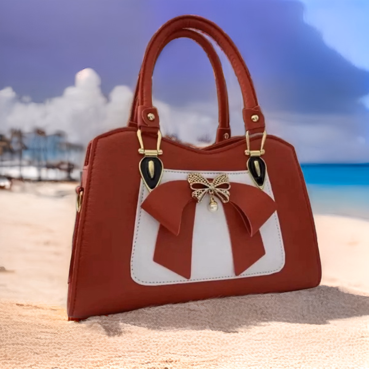 Túi Xách Nữ Đi Chơi, Đi Tiệc Làm Quà Tặng Mẹ Sang Trọng Pp38 - Pipi Store