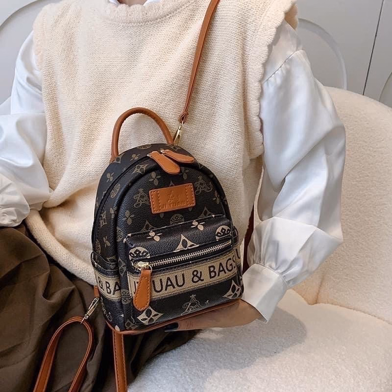 Balo Họa Tiết Cổ Điển Phong Cách Âu Mỹ Pp42 - Pipi Store - Ảnh 9