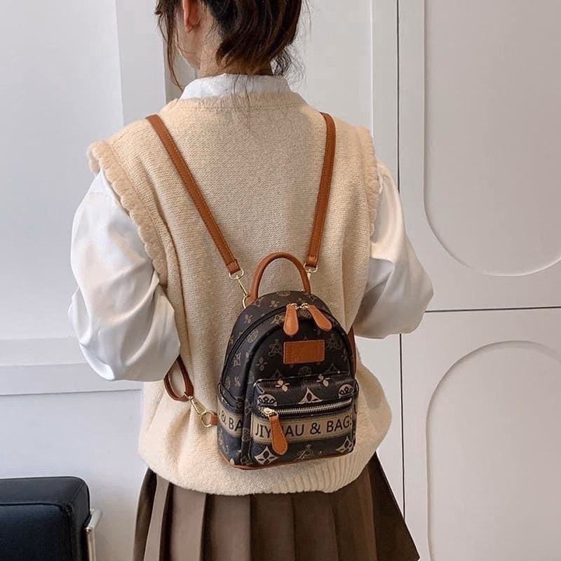 Balo Họa Tiết Cổ Điển Phong Cách Âu Mỹ Pp42 - Pipi Store - Ảnh 6