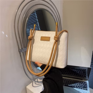 Túi Xách Nữ Đeo Vai Da Mềm Kẻ Ô Vuông Trám Pp54 - Pipi Store