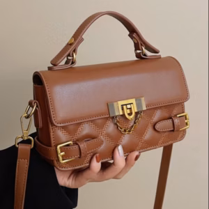 Túi Khóa Gập Trần Trám Thiết Kế Sang Trọng Pp55 - Pipi Store