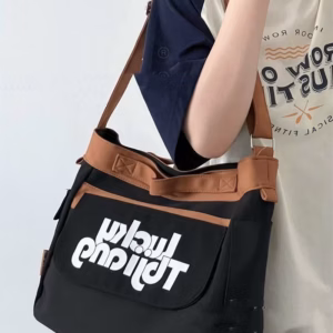 Túi Đeo Chéo Vải Canvas Thời Trang Lucky St26 - Nana House