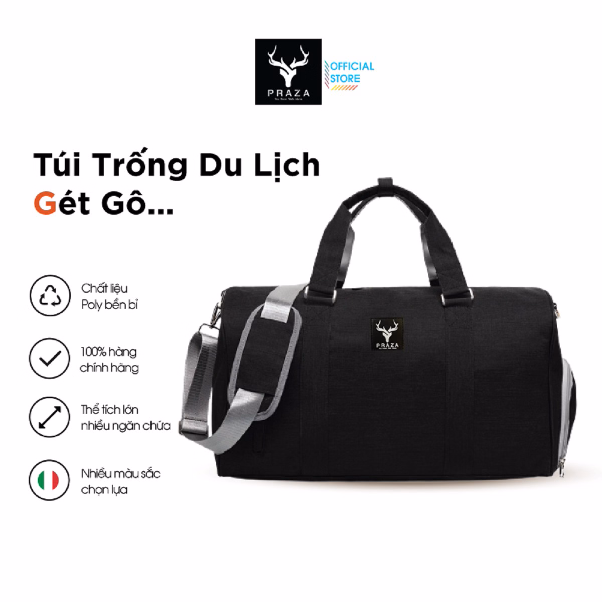 Túi Xách Du Lịch Cao Cấp Tx082 - Praza