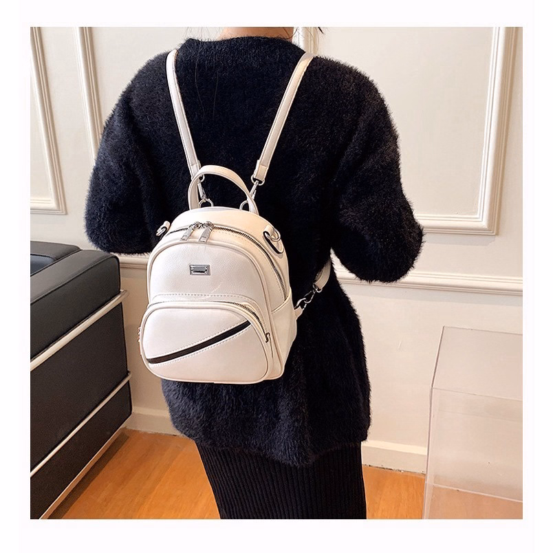 Balo Nữ Đẹp Da Mềm Cá Tính Siêu Xinh Pp60, W42 - Pipi Store - Ảnh 7