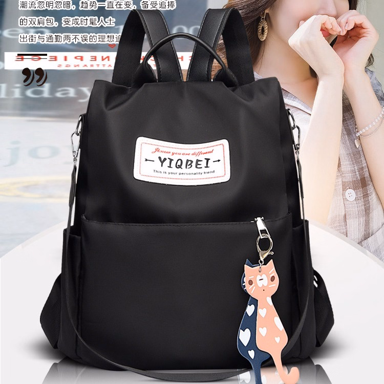 Balo Thời Trang Vải Dù Chống Trộm, Chống Thấm Kiểu Dáng Thời Trang Wh203 - Winnie House - Ảnh 8