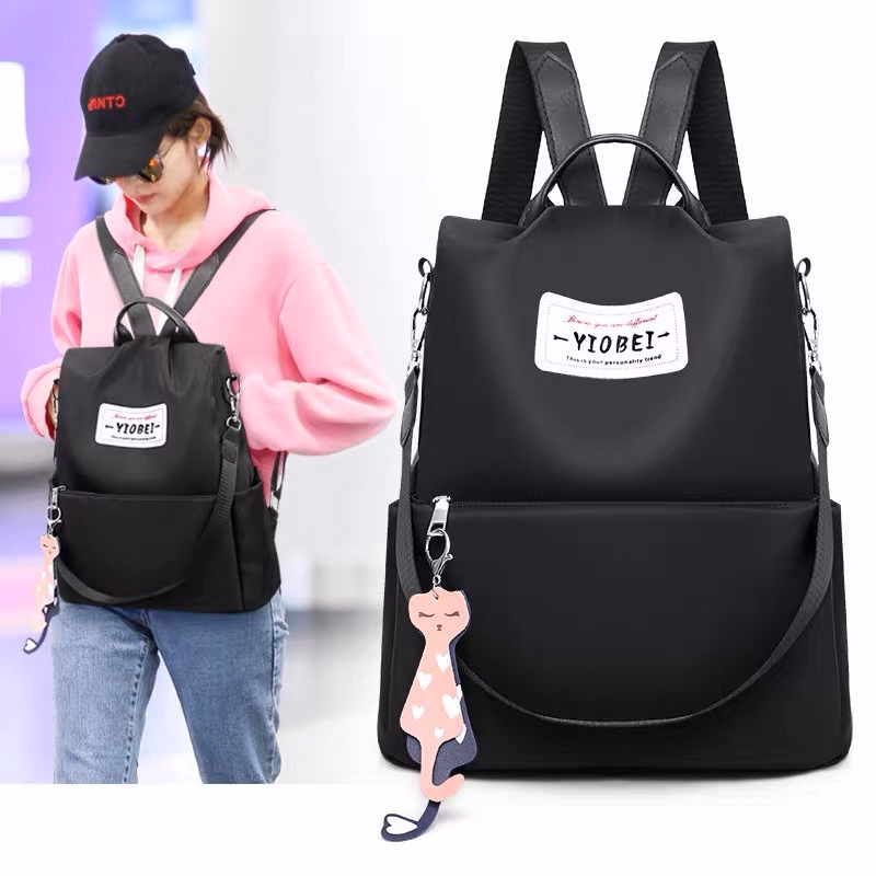 Balo Thời Trang Vải Dù Chống Trộm, Chống Thấm Kiểu Dáng Thời Trang Wh203 - Winnie House - Ảnh 17