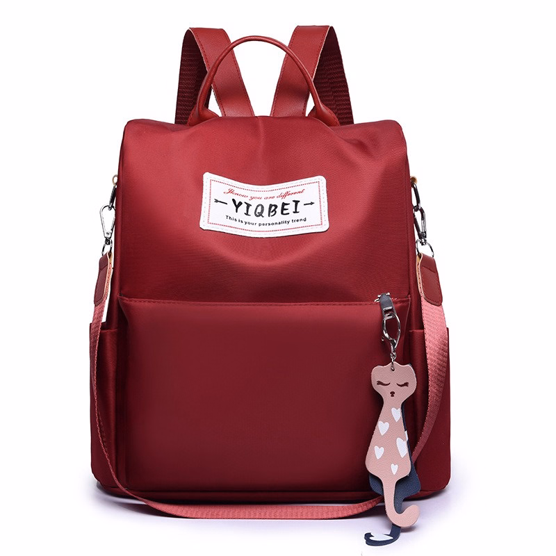 Balo Thời Trang Vải Dù Chống Trộm, Chống Thấm Kiểu Dáng Thời Trang Wh203 - Winnie House - Ảnh 11