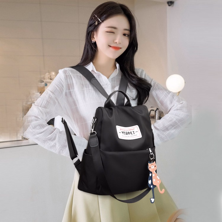 Balo Thời Trang Vải Dù Chống Trộm, Chống Thấm Kiểu Dáng Thời Trang Wh203 - Winnie House - Ảnh 13