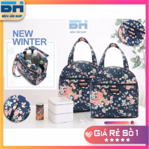 Sannea - Cao Cấp - Túi Đựng Cơm Giữ Nhiệt, Túi Đựng Bình Sữa, Dã Ngoại, Vải Oxford D600 Chống Nước Ch75-Bh Kids