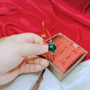 Vòng Tay Túi Tiền Ngọc Cẩm Thạch Sơn Thủy Thiên Nhiên - Thắng Giang