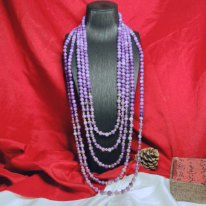 Chuỗi Vòng Cổ Năm Tầng Phối Bi Xi Vàng - Thắng Giang