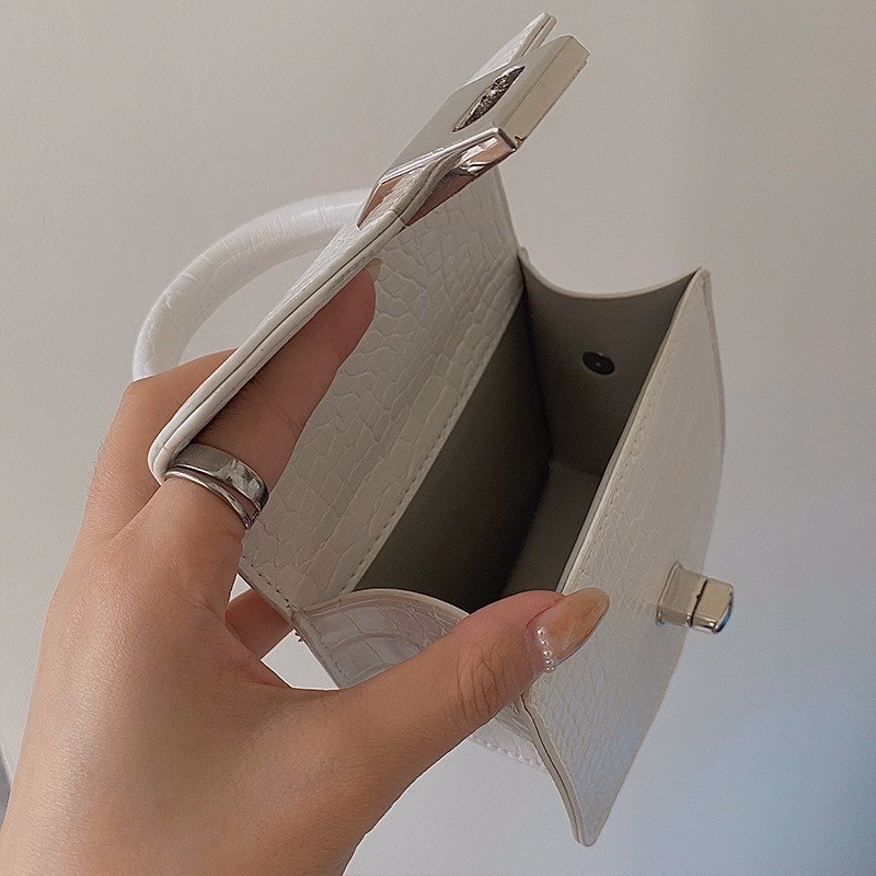 Túi Xách Nữ Đeo Chéo ,Đeo Vai Thời Trang Khóa Xoay Da Rắn 531-Larita Fashion - Ảnh 3