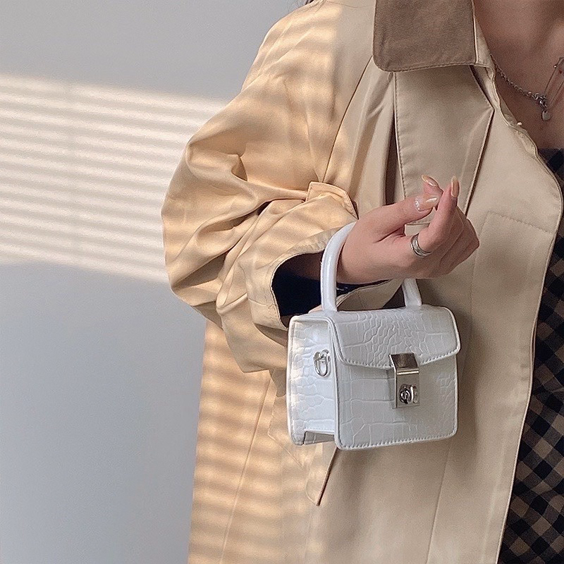 Túi Xách Nữ Đeo Chéo ,Đeo Vai Thời Trang Khóa Xoay Da Rắn 531-Larita Fashion - Ảnh 2