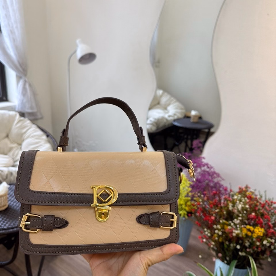 Túi Xách Nữ Đeo Chéo,Đeo Vai 3 Ngăn Thời Trang Sang Trọng 498-Larita Fashion - Ảnh 2