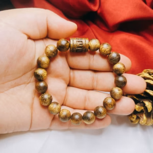 Vòng Tay Trầm Hương Tốc Vân Thiên Nhiên Phối Lu Thống - Thắng Giang