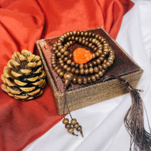 Vòng Tay Trầm Hương Tốc Dẹt Phối Hồ Ly Chúa Ngọc Cẩm Thạch Thiên Nhiên - Thắng Giang