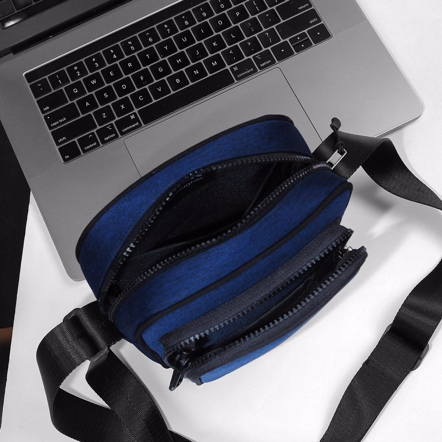 Túi Đeo Chéo Nam Nữ Có Chống Sốc Cho Ipad Mini Và Chống Trượt Nước Cao Cấp Dc138 - Praza - Ảnh 9