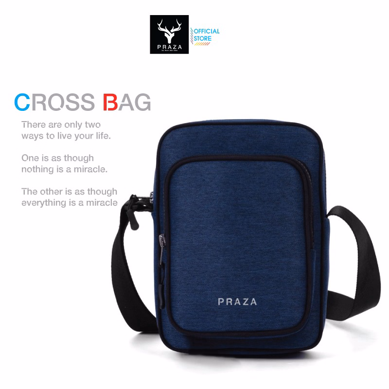 Túi Đeo Chéo Nam Nữ Có Chống Sốc Cho Ipad Mini Và Chống Trượt Nước Cao Cấp Dc138 - Praza - Ảnh 3