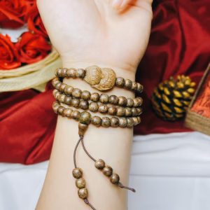 Vòng Tay Hồ Ly Trầm Hương Thiên Nhiên - Thắng Giang