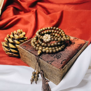 Vòng Tay Hoa Mẫu Đơn Trầm Hương Tốc Thiên Nhiên - Thắng Giang