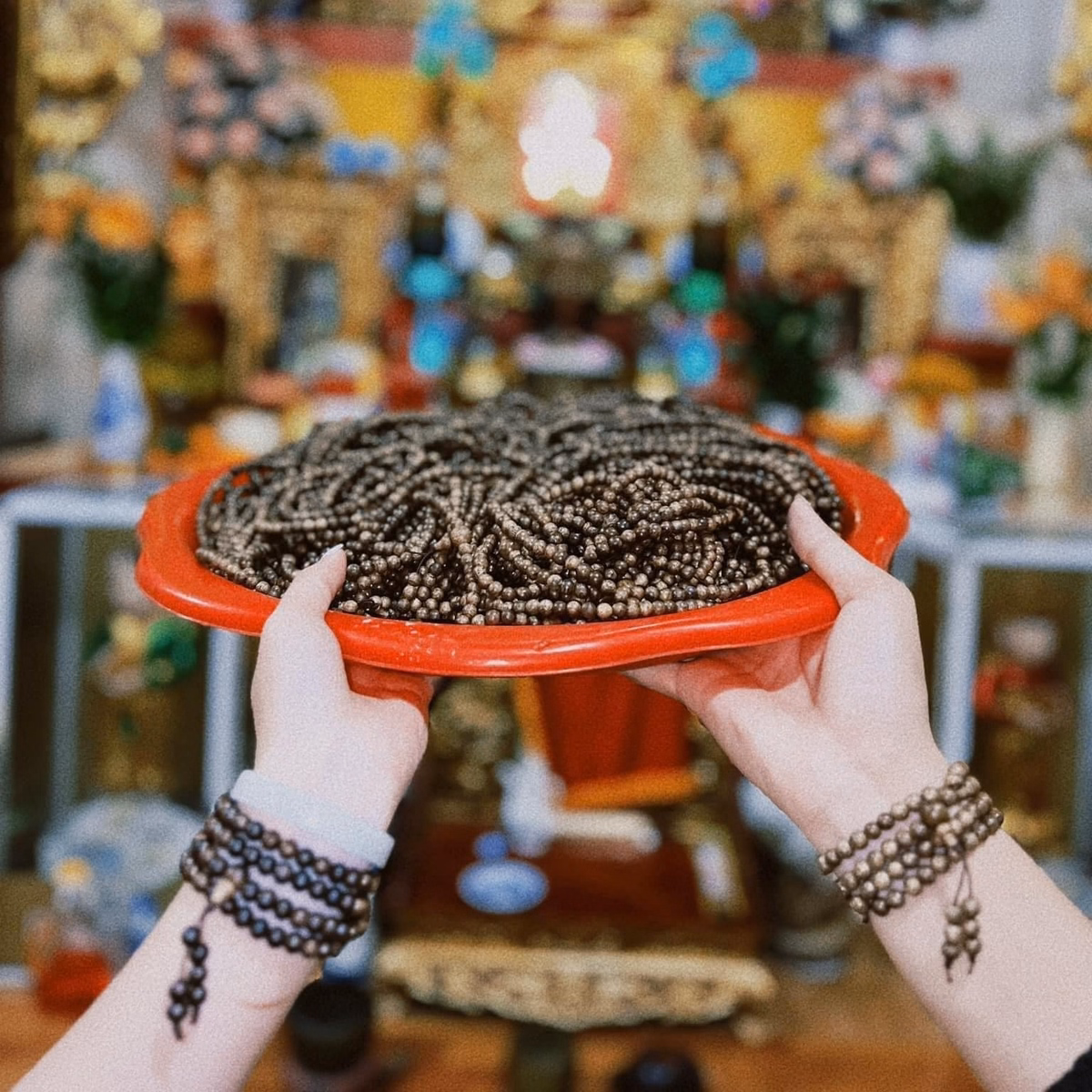 Vòng Tay Trầm Hương Tốc Thiên Nhiên 6 Ly Tặng Hộp Đựng Sang Trọng - Thắng Giang - Ảnh 6