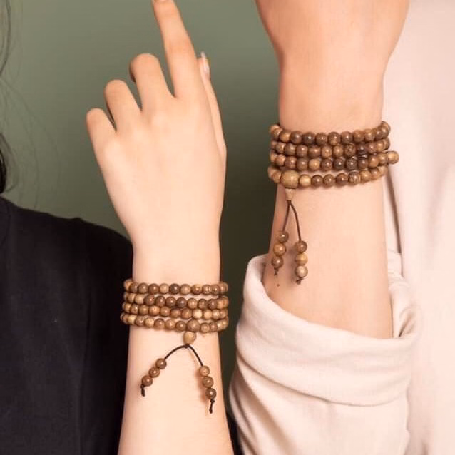 Vòng Tay Trầm Hương Tốc Thiên Nhiên 6 Ly Tặng Hộp Đựng Sang Trọng - Thắng Giang - Ảnh 8