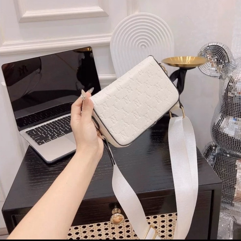 Túi Đeo Chéo Nam Nữ Mlb Da Phối Logo N.Y Dập Nổi Wh215 - Winnie House - Ảnh 16