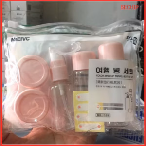 Bộ Lọ Chiết Mỹ Phẩm Tiện Lợi Kèm Túi Zip Ctb237 – Bechip