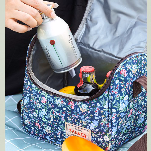Túi Đựng Cơm Giữ Nhiệt Sannea Cao Cấp, Vải Oxford D600, Cách Nhiệt Bằng Màng Peva, Túi Đựng Bình Sữa, Dã Ngoại, Chống Nước Ch103-Bh Kids - Ảnh 12