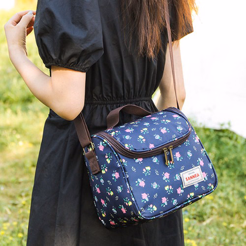 Túi Đựng Cơm Giữ Nhiệt Sannea Cao Cấp, Vải Oxford D600, Cách Nhiệt Bằng Màng Peva, Túi Đựng Bình Sữa, Dã Ngoại, Chống Nước Ch103-Bh Kids - Ảnh 10