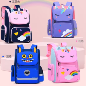 Balo Chống Gù ,Chống Nước ,Siêu Nhẹ Họa Tiết Xinh Xắn Cho Học Sinh Tiểu Học 729 - Larita Fashion