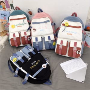 Balo Ulzzang Hàn Quốc Đi Học Đi Chơi Cute Little Bear Thời Trang 723 - Larita Fashion