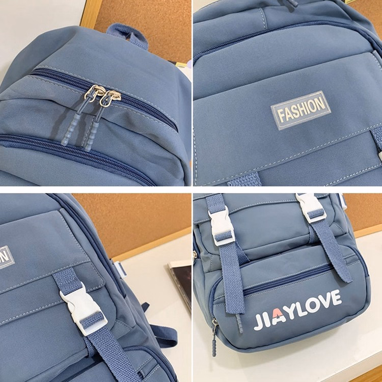 Balo Ulzzang Yiaylove Thời Trang Phong Cách Cá Tính Chống Nước Pp251 - Pipi Store - Ảnh 13