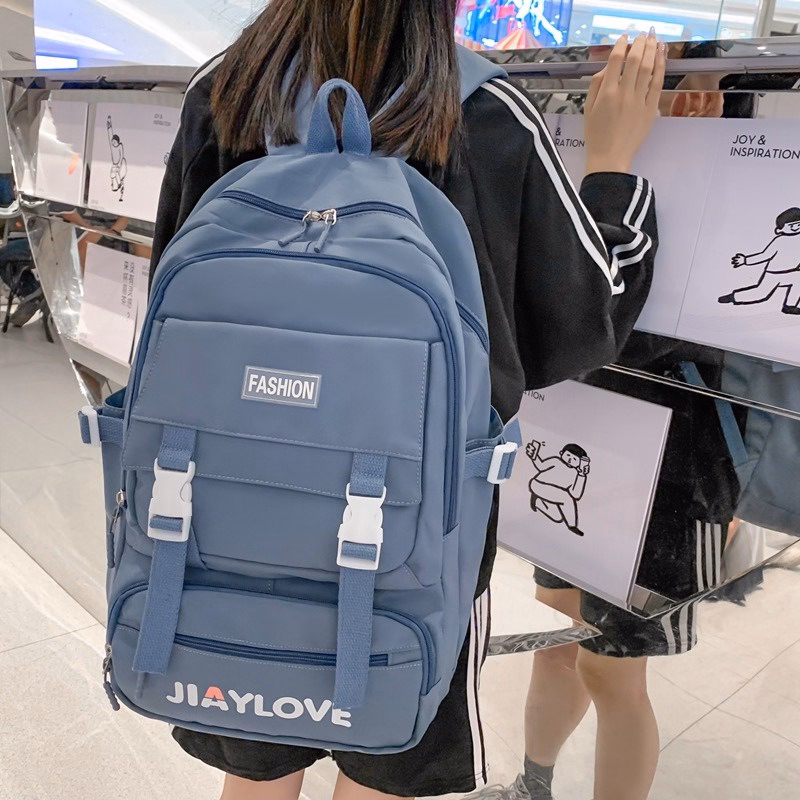 Balo Ulzzang Yiaylove Thời Trang Phong Cách Cá Tính Chống Nước Pp251 - Pipi Store - Ảnh 10