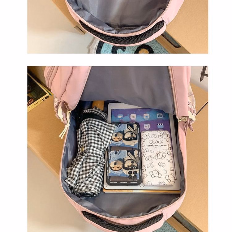 Balo Ulzzang Yiaylove Thời Trang Phong Cách Cá Tính Chống Nước Pp251 - Pipi Store - Ảnh 11