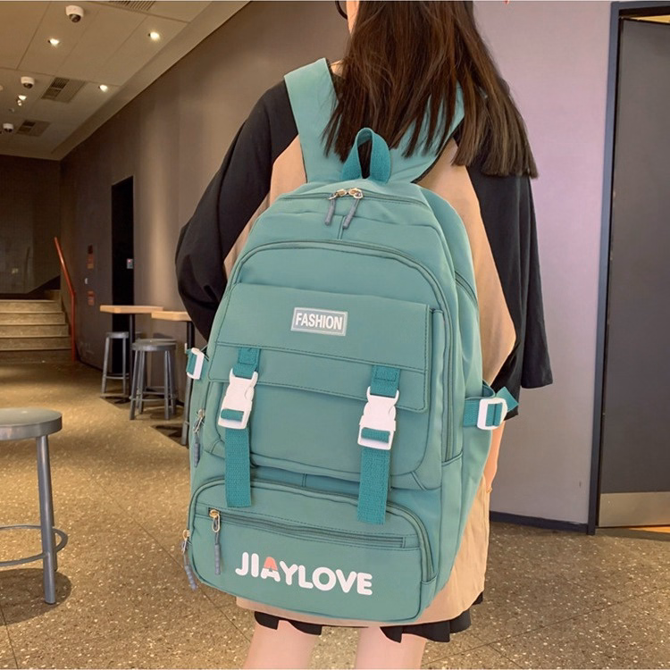 Balo Ulzzang Yiaylove Thời Trang Phong Cách Cá Tính Chống Nước Pp251 - Pipi Store - Ảnh 8