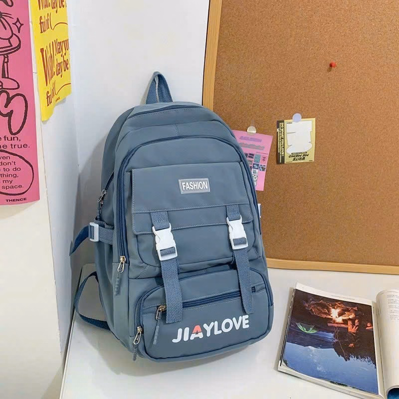 Balo Ulzzang Yiaylove Thời Trang Phong Cách Cá Tính Chống Nước Pp251 - Pipi Store - Ảnh 5