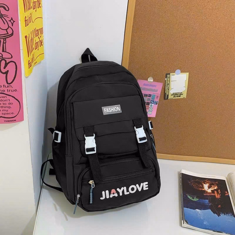 Balo Ulzzang Yiaylove Thời Trang Phong Cách Cá Tính Chống Nước Pp251 - Pipi Store - Ảnh 3