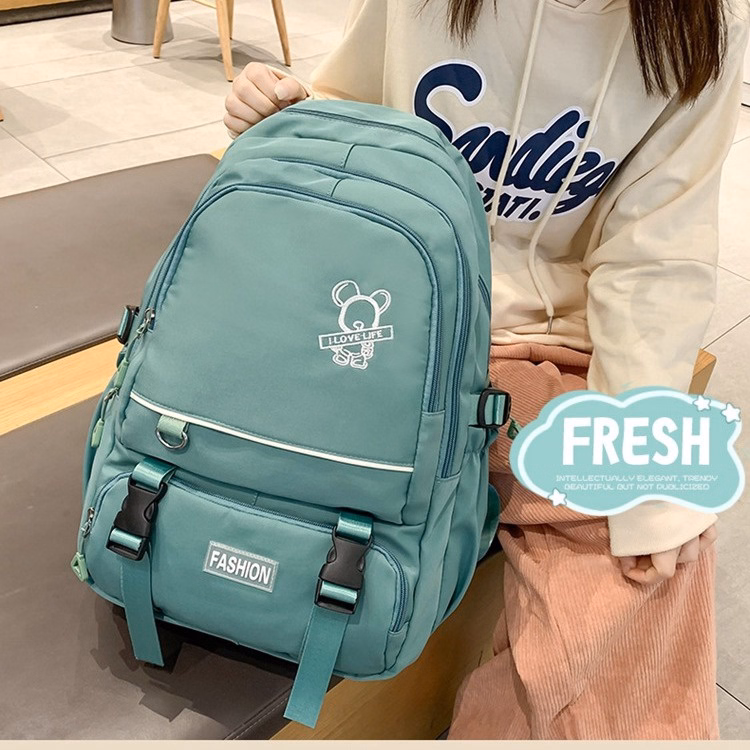 Balo Đi Học Nam Nữ Thời Trang Chống Nước Họa Tiết Mickey Xinh Xắn 676 - Larita Fashion - Ảnh 7